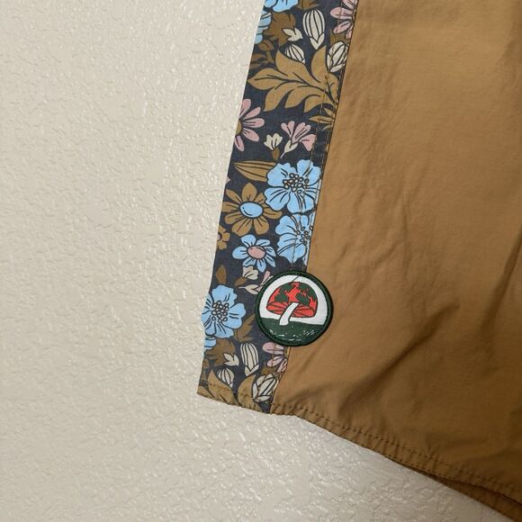 Howler Brothers Men's Ensueno Boardshorts yellow brown pink Flowers Floral 36 - Picture 3 of 7